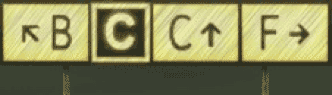 The sign as it appears in X‑Plane