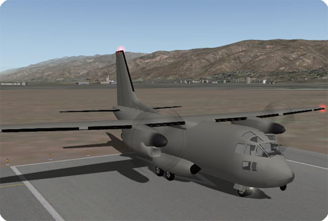 A custom-built AC-27J