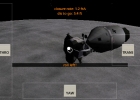 Docking with the command module in X-Plane Apollo
