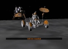 The lunar rover of X-Plane Apollo