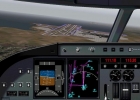 Landing an airliner at KSBD in X-Plane for iPad