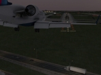 JRollon's CRJ-200 aircraft on a short final to KSEA. Image courtesy of AVSIM Online and Comanche.