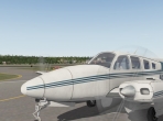 The Beechcraft Baron 58 in X-Plane 10