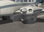 The Beechcraft Baron 58 in X-Plane 10