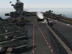 An F-4 Phantom II, taking off from a carrier