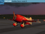 The Gee Bee Model R on the runway