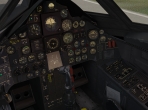 The cockpit of the SR-71 Blackbird