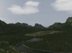 An X-Plane 10 landscape