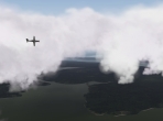 Soaring among the clouds