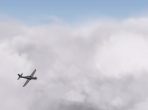 Midday in the clouds