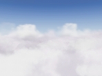 The view above the clouds