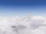 The view above the clouds