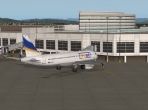 The QPAC A320, at home in the KSEA terminal