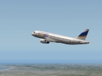 QPAC's A320 model soaring over Southern California
