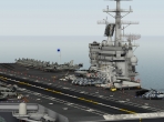 X-Plane 10's aircraft carrier