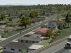 Suburbs in X-Plane 10
