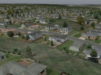 Suburbs in X-Plane 10