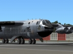 The B-52 seen from the runway