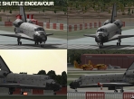 Four images of the new Shuttle