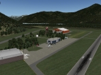 A 'research and development' airport using Version 10 art assets