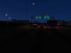 Nighttime in the city using X-Plane 10 lighting