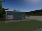 A 'research and development' airport using Version 10 art assets
