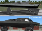 The X-Plane 10 B-2 compared with the one from X-Plane 9