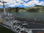 The USS Nimitz CVN-68 model from Khamsin Studios