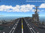 The USS Nimitz CVN-68 model from Khamsin Studios