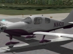 The Columbia 400 on the runway