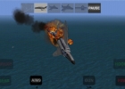 An F-4 Phantom being shot down in X-Plane Carrier