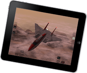 X-Plane for iPad, flying the F-14 Tomcot X-Plane for iPad, flying the F-14 Tomcot