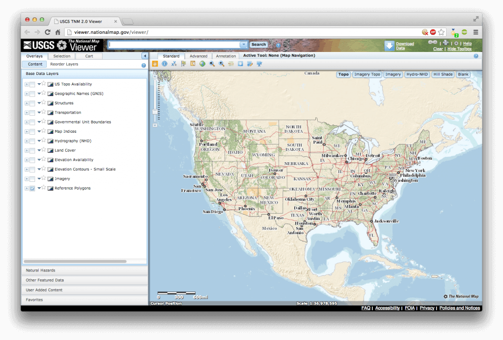 USGS Start Page