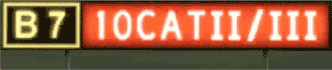 The sign as it appears in X-Plane