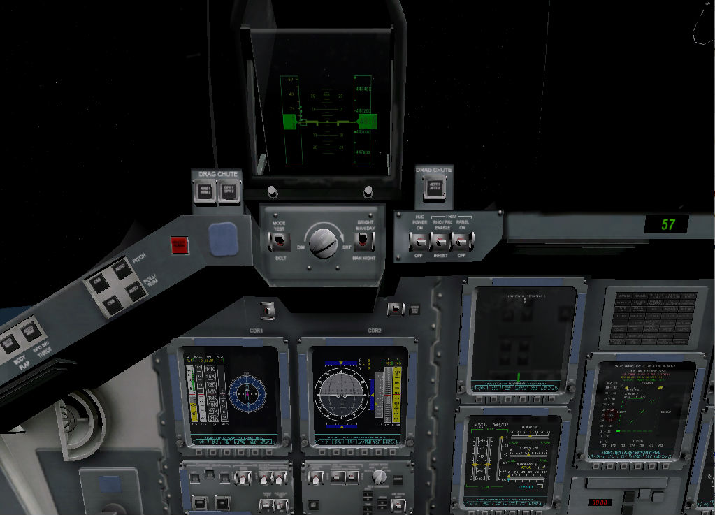 shuttle cockpit