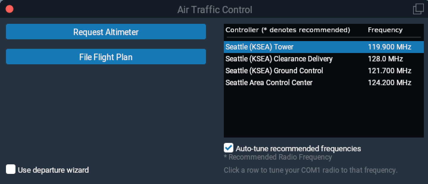 ATC window