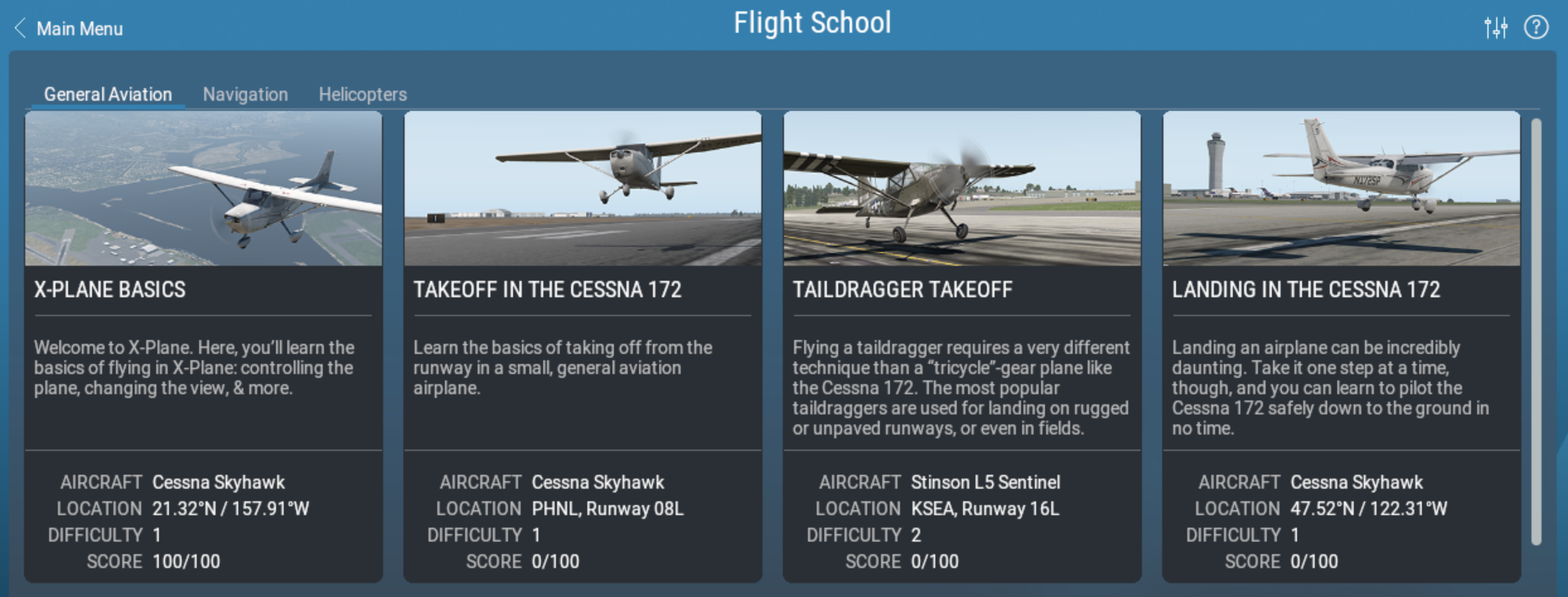 X-Plane 11 system requirements