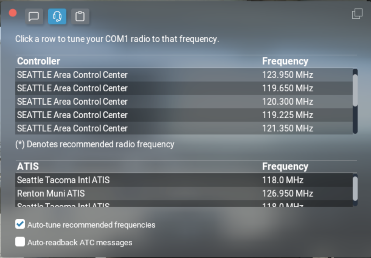 ATC window