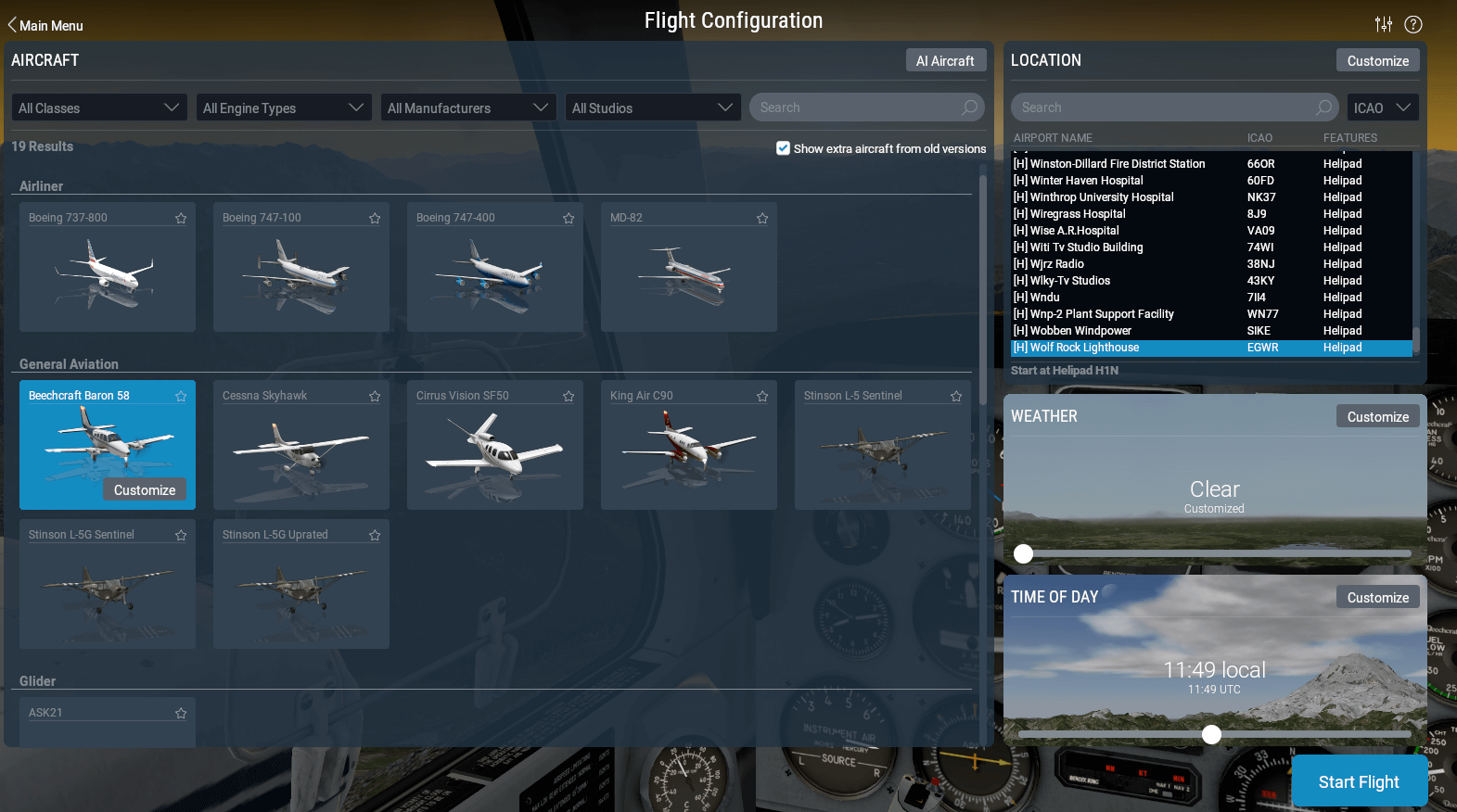 X-Plane screenshot