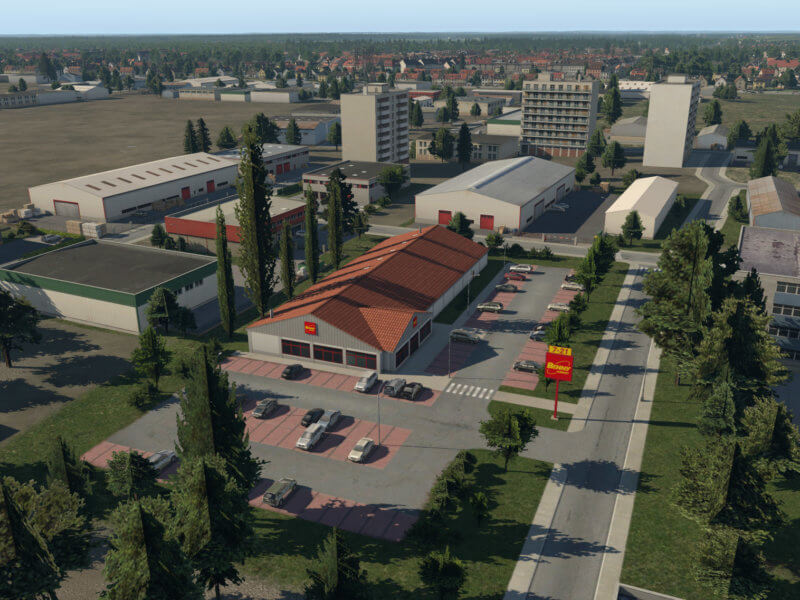 X-Plane 11.10 autogen market