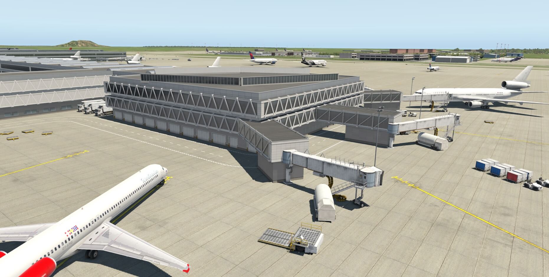 X Plane 11上一些亚洲免费机场介绍 自娱自乐航空米