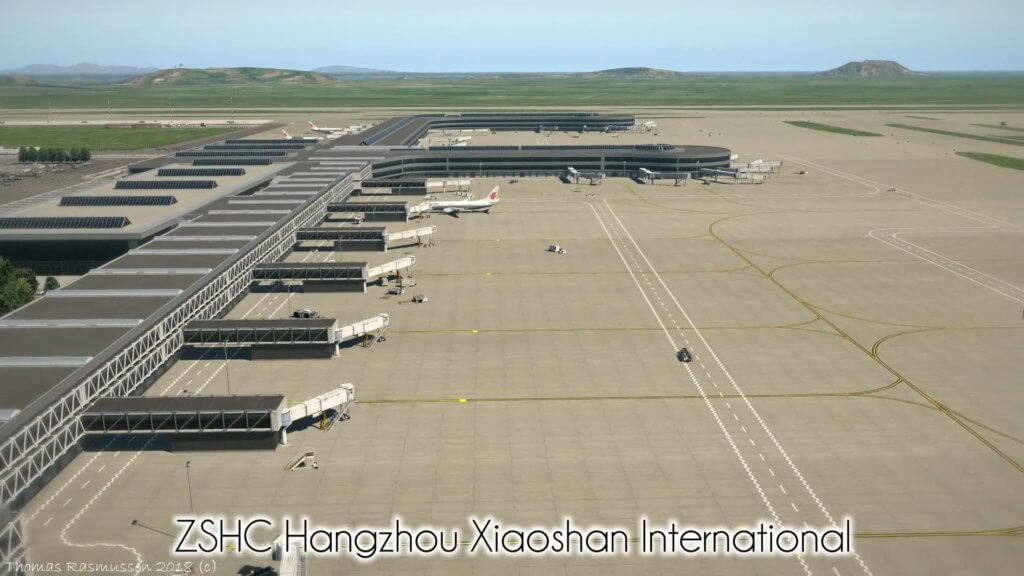 ZSHC airport in X-Plane 11.20
