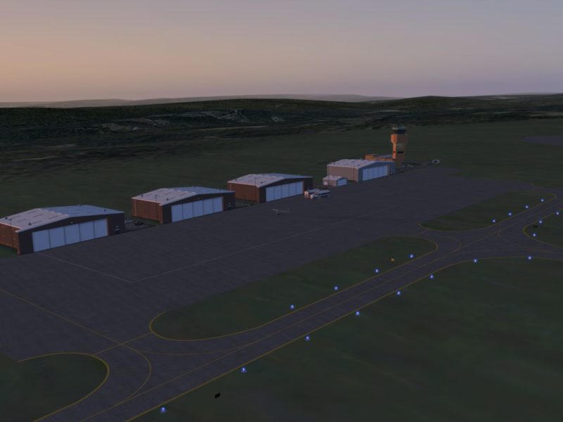 Waterbury-Oxford Airport (KOXC) in X-Plane Mobile