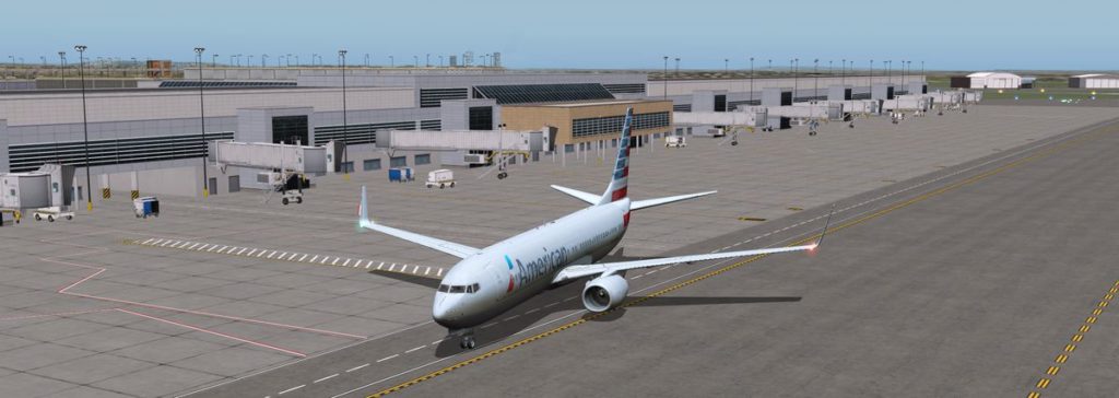 3-D airport terminal scenery coming to the X-Plane Mobile flight simulator