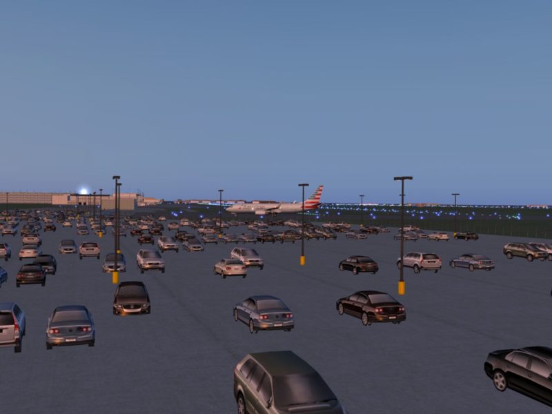 Theodore Francis Green State Airport (KPVD) in X-Plane Mobile