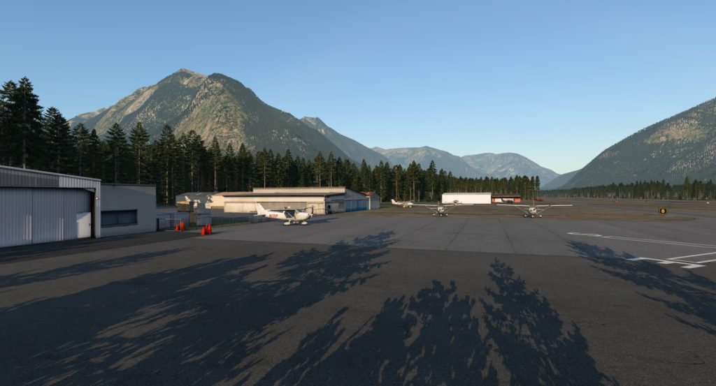 Scenery for Bella Coola (CYBD) Airport XPlane