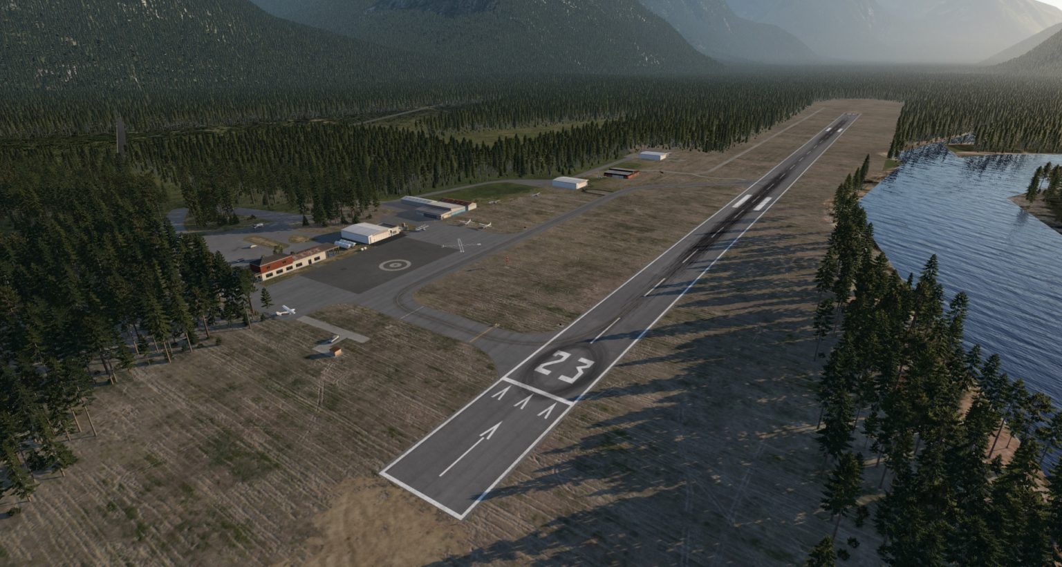 Bella Coola (CYBD) XPlane