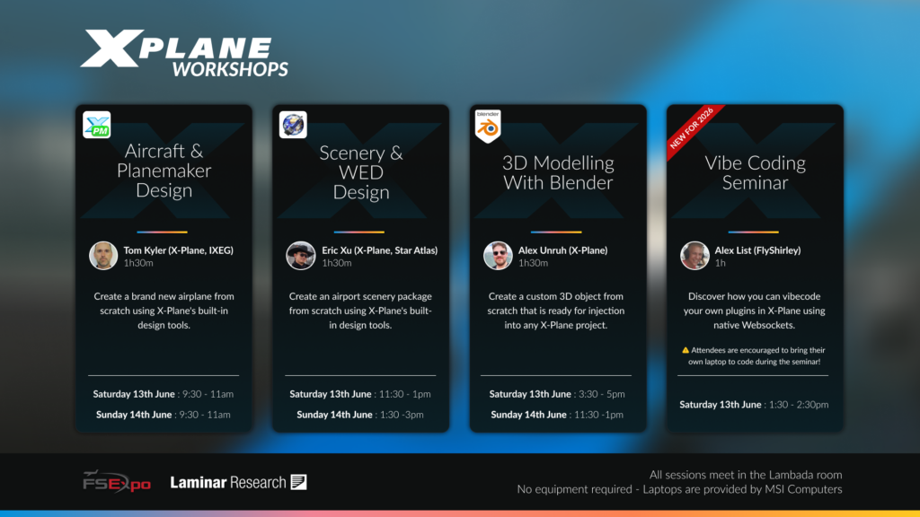 FlightSimExpo 2026 | Get Ready! | X-Plane